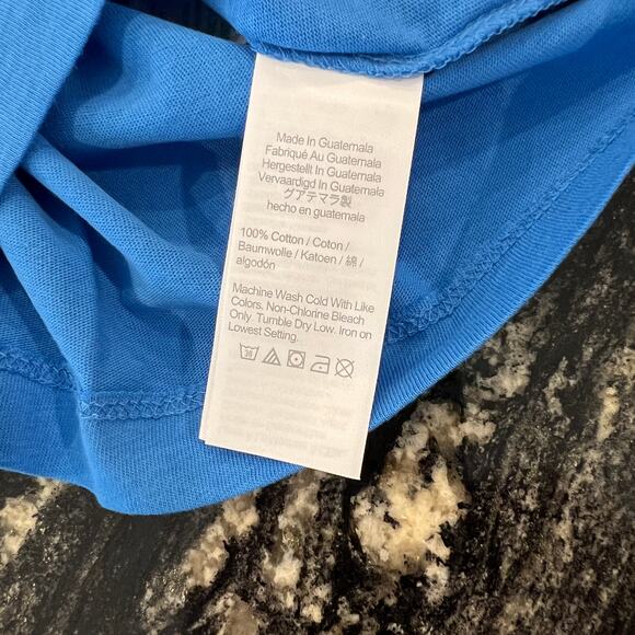NWT J. Crew Men's Sail Blue Washed Jersey Tee - Picture 8 of 11